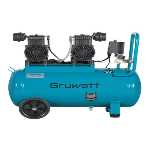 Компрессор воздушный безмасленный GRUWATT КР-50-2BM