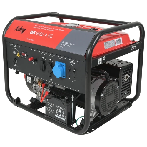 Бензиновая электростанция с электростартером и коннектором автоматики FUBAG bs 9000 a es 641092 фото 3 Бензиновая электростанция с электростартером и коннектором автоматики FUBAG bs 9000 a es 641092 фото 3