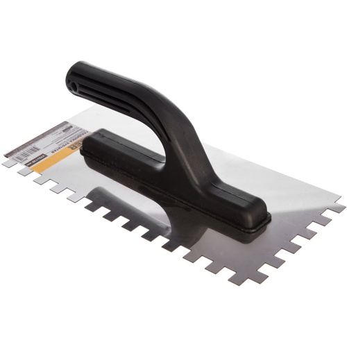 Гладилка зубчатая Biber 35315 270х130 мм зуб 10х10 мм Гладилка зубчатая Biber 35315 270х130 мм зуб 10х10 мм