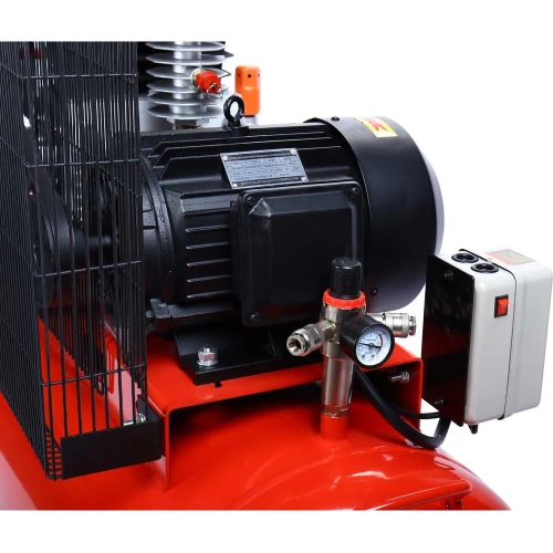 Компрессор поршневой с ременным приводом GTE одноступенчатый 380В, ресив. 200л, 500л/мин. MR200A500A фото 5