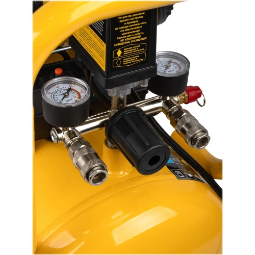 Компрессор воздушный безмасляный малошумный ARMA 2,2 кВт, 50л ресивер, 350 л/мин ARSC-50X2 фото 6
