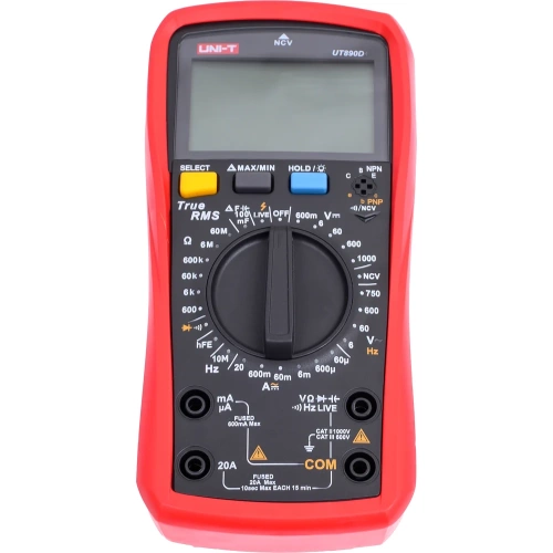 Мультиметр универсальный UNI-T UT890D+ 13-0071 фото 5