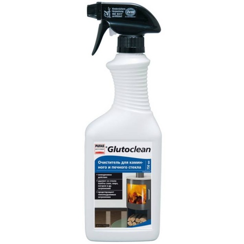 Очиститель для каминного и печного стекла Pufas Glutoclean N369 Gl.Kamin U.Ofengl.Rein 0,75 л Очиститель для каминного и печного стекла Pufas Glutoclean N369 Gl.Kamin U.Ofengl.Rein 0,75 л