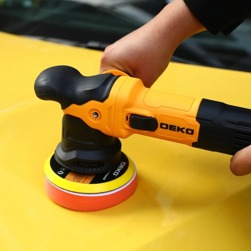 Шлифмашина полировальная орбитальная сетевая PDK-1200, 125мм, 1200 Вт DEKO 085-1064 фото 11