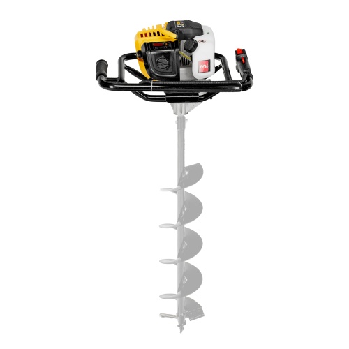 Мотобур DX-52, объем двигателя 52 см3, соединение 20 мм, без шнека Denzel фото 26