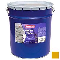 Эмаль ПФ-115 Pufas Decoself желтая 25 кг