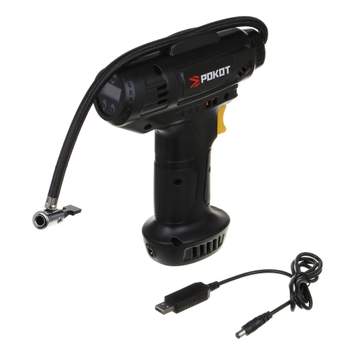 Компрессор беспроводной РОКОТ 120Вт, 35 л/мин, 2000МА, аналоговый дисплей 713-123 фото 10 Компрессор беспроводной РОКОТ 120Вт, 35 л/мин, 2000МА, аналоговый дисплей 713-123 фото 10