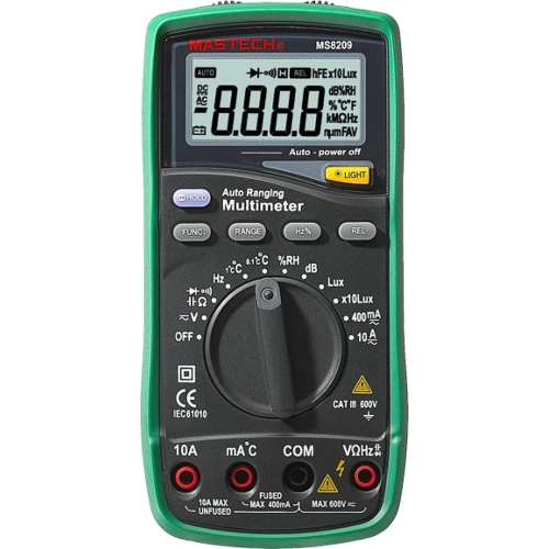 Цифровой автоматический мультиметр MASTECH MS8209 00-00000756 фото 3