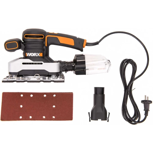 Электрическая виброшлифмашина WORX 270 Вт WX642.1 фото 6 Электрическая виброшлифмашина WORX 270 Вт WX642.1 фото 6