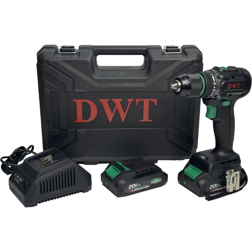 Бесщеточная аккумуляторная дрель-шуруповерт DWT ABSP-20 DNF-2 BMC фото 7