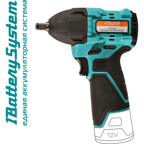 Аккумуляторный гайковерт Sturm 1BatterySystem12V CW1212BL фото 11