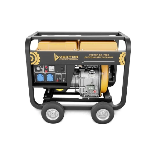 Дизельный генератор VEKTOR DG-7000 00-00005392 фото 4