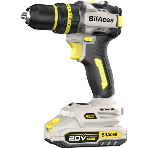 Аккумуляторная ударная дрель-шуруповерт BifAces DLID-20