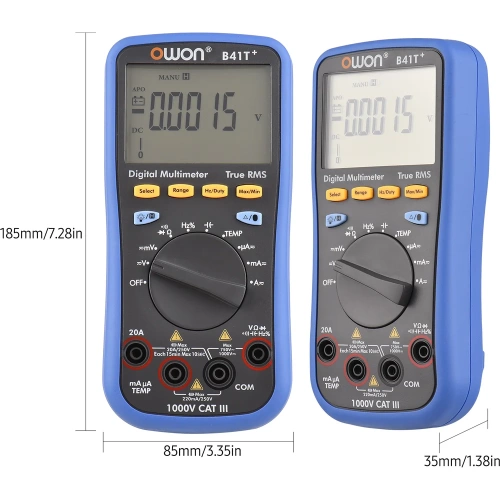 Цифровой мультиметр OWON B41T+ OW103 фото 6 Цифровой мультиметр OWON B41T+ OW103 фото 6