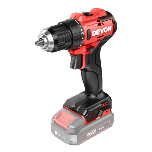 Аккумуляторный шуруповерт DEVON без аккумулятора и ЗУ 5210-Li-20
