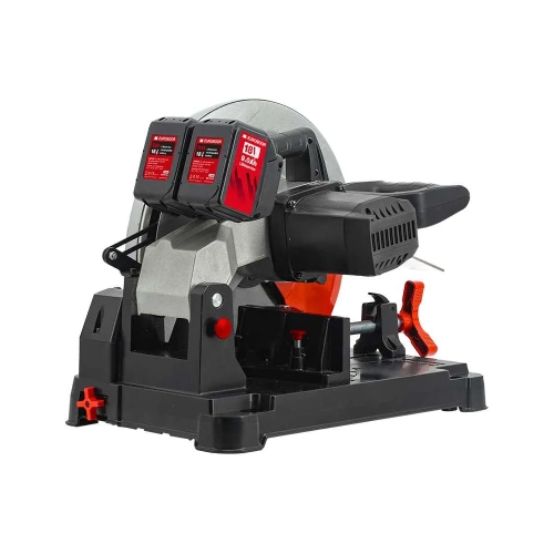 Отрезной станок по металлу EUROBOOR с зарядкой и диском EDC.355/36V фото 4