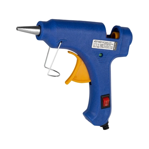 Клеевой пистолет Engy egg-20 20 Вт, с кнопкой включения и антикаплей 105134 фото 3 Клеевой пистолет Engy egg-20 20 Вт, с кнопкой включения и антикаплей 105134 фото 3
