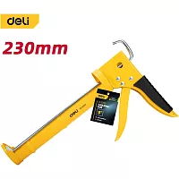 Пистолет для герметика DELI полузакрытый 290мм DL2350 (для туб 310мл) 98424