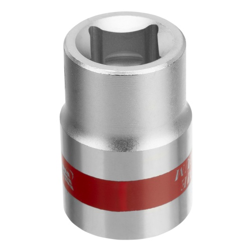 Головка торцевая, 19 мм, шестигранная, CrV, под квадрат 1/2, хромированная Matrix фото 2