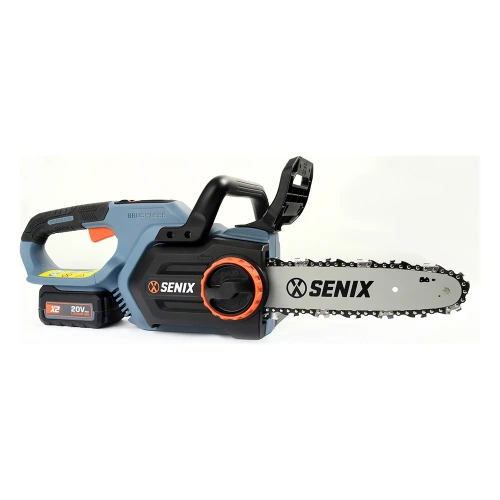 Цепная аккумуляторная пила SENIX акб 4.0Ач, ЗА 2А CSX2-M-EU фото 7