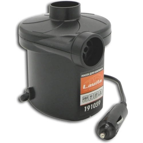 Компрессор автомобильный LAVITA 12V, 3A, Power: 50W, 0.6 PSI,(L/MIN):280, для кемпинга LA 191059 фото 5
