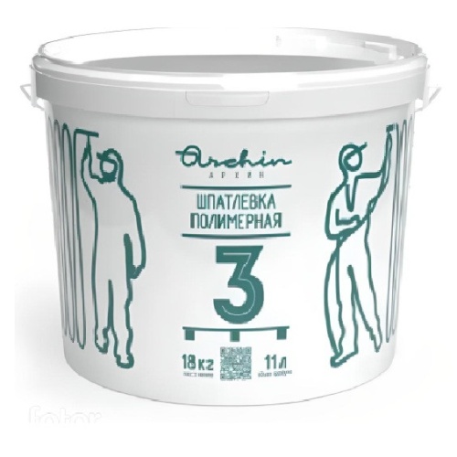 Шпатлевка полимерная Archin 3 18 кг Шпатлевка полимерная Archin 3 18 кг
