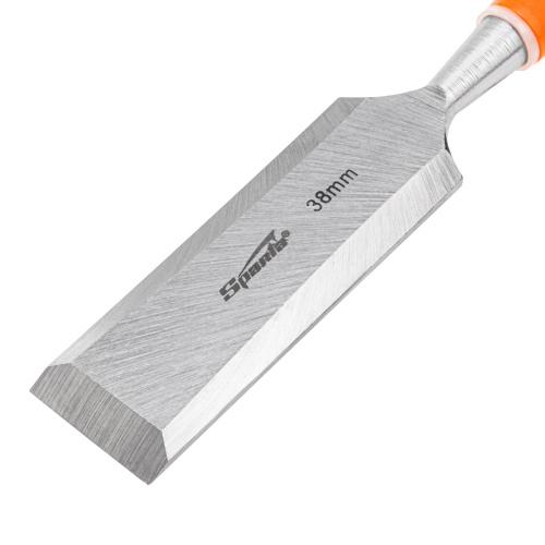 Стамеска, 38 мм, плоская, пластиковая рукоятка Sparta фото 4