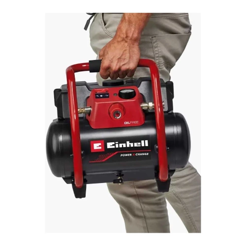 Компрессор аккумуляторный Einhell PXC TE-AC 36/150 Li OF, 2x18В,150л/мин, 6л, без АКК и ЗУ 4020415 фото 4