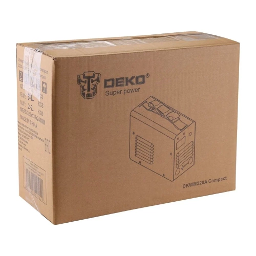 Инверторный сварочный аппарат DEKO 220А DKWM220A Compact 051-4677 фото 5