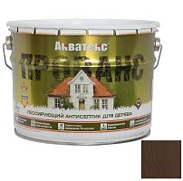 Антисептик для древесины Акватекс Прованс лессирующий полуматовый Орех 9 л