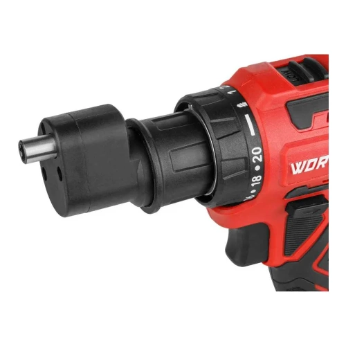 Аккумуляторная дрель-шуруповерт WORTEX BD 2025 LiSET в чемодане ALL1 XLT бесщеточная, 18 В, 55 Н*м, 2х2 А*ч + 2 насад 1325844 фото 11 Аккумуляторная дрель-шуруповерт WORTEX BD 2025 LiSET в чемодане ALL1 XLT бесщеточная, 18 В, 55 Н*м, 2х2 А*ч + 2 насад 1325844 фото 11