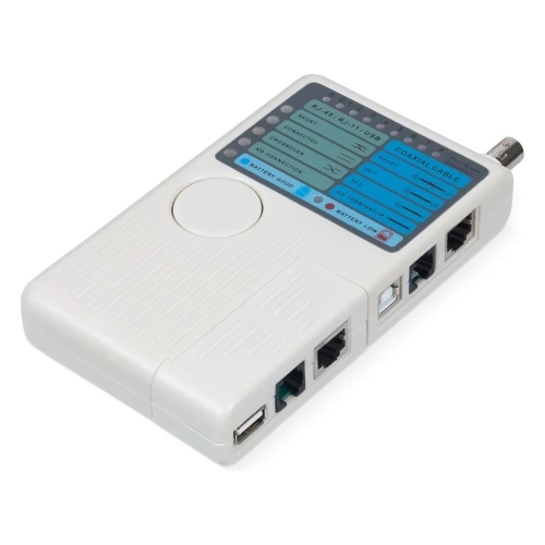 Многофункциональный тестер для витой пары коаксиального кабеля, телефона Ripo bnc-rj-usb ht-588ct 011-340005 Многофункциональный тестер для витой пары коаксиального кабеля, телефона Ripo bnc-rj-usb ht-588ct 011-340005