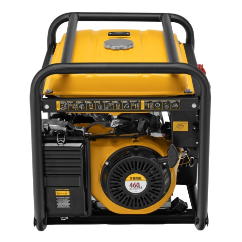 Генератор бензиновый PS 90 ED-3, 9.0 кВт, переключение режима 230 В/400 В, 25 л, электростартер Denzel фото 10
