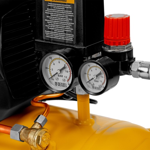 Компрессор воздушный DK1500/24, Х-PRO 1.5 кВт, 230 л/мин, 24 л Denzel фото 24