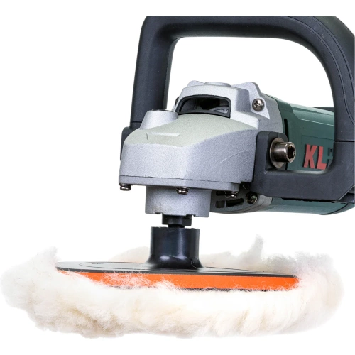 Профессиональная полировальная угловая машина KLPRO (1400вт, 3300 об/мин, 230мм, шерстяной войлок в комплекте) 16897 KLPJ42180 фото 7 Профессиональная полировальная угловая машина KLPRO (1400вт, 3300 об/мин, 230мм, шерстяной войлок в комплекте) 16897 KLPJ42180 фото 7