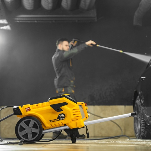 Моечная машина высокого давления K 70 Power, 2500 Вт, 180 бар, 600 л/ч, асинх. двиг.// Denzel фото 42