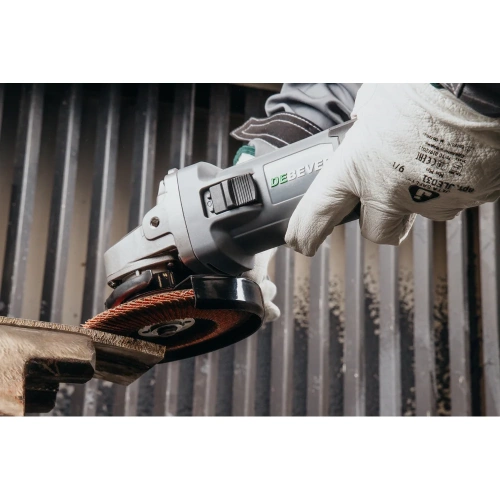 Угловая шлифмашина электрическая DeBever 125 мм, 1400 Вт, 3000 -11000 об/мин, 2,5 кг DBE-9222B фото 10