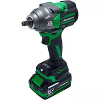 Аккумуляторный гайковерт Rossvik 1/2", 1000nm, 21в, 1,9 кг, 1 акб, зу, кейс RIW-1000/1