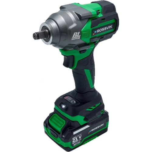 Аккумуляторный гайковерт Rossvik 1/2", 1000nm, 21в, 1,9 кг, 1 акб, зу, кейс RIW-1000/1 Аккумуляторный гайковерт Rossvik 1/2", 1000nm, 21в, 1,9 кг, 1 акб, зу, кейс RIW-1000/1