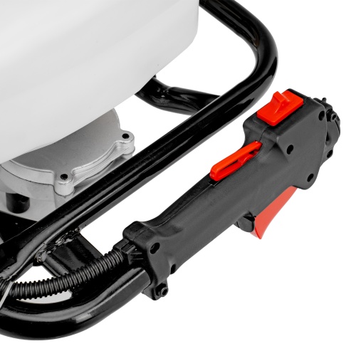 Мотобур DX-52, объем двигателя 52 см3, соединение 20 мм, без шнека Denzel фото 18