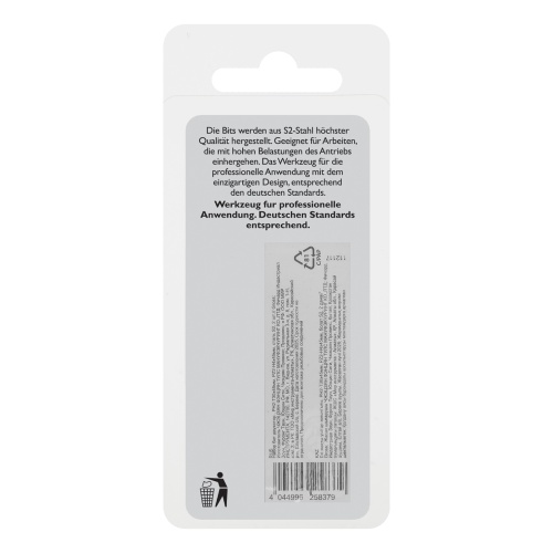 Набор бит двухстор., PH2-T30х45мм, PZ2-H4х45мм, сталь S2, 2 шт. Gross фото 8