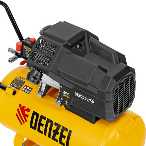 Компрессор воздушный DKV2200/50, Х-PRO 2.2 кВт, 400 л/мин, 50 л Denzel фото 11 Компрессор воздушный DKV2200/50, Х-PRO 2.2 кВт, 400 л/мин, 50 л Denzel фото 11