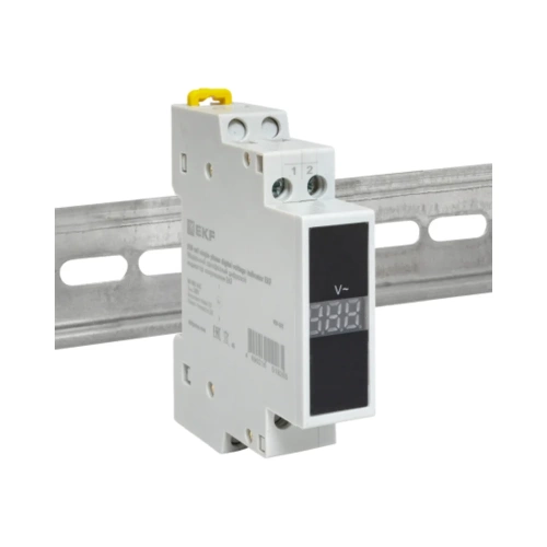 Модульный однофазный цифровой индикатор напряжения EKF VDI-G31 фото 3 Модульный однофазный цифровой индикатор напряжения EKF VDI-G31 фото 3