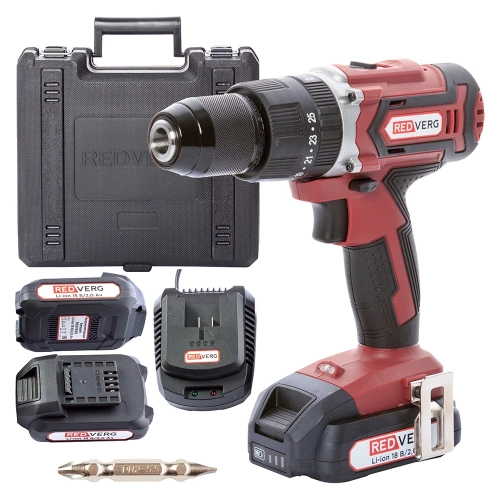 Аккумуляторный ударный шуруповерт REDVERG RD-IS18/U 6672863