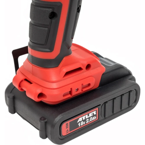 Аккумуляторная дрель-шуруповерт ATLET 18 В, 2 АКБ, 2 Ач, в кейсе CDT218D5 фото 10