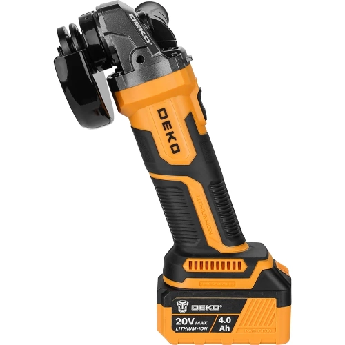 Углошлифовальная машина DEKO DKAG20-125, 2х4.0 Ач 063-2151 фото 3