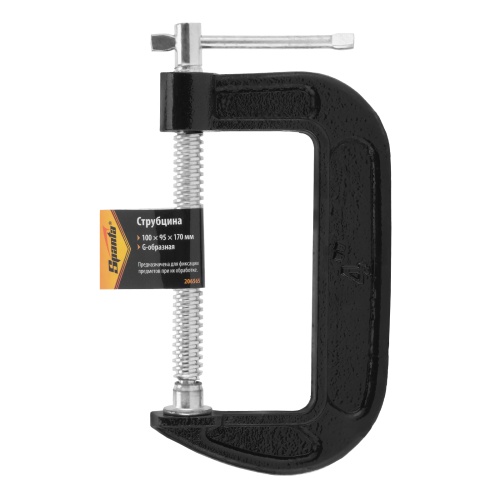 Струбцина G-образная, 100 мм Sparta фото 4 Струбцина G-образная, 100 мм Sparta фото 4