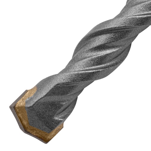 Бур по бетону, двойная спираль, три пылеотводящие кромки, 10 x 310 мм DENZEL фото 2