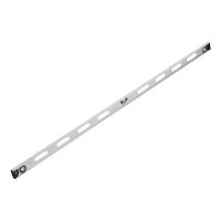 Уровень алюминиевый "Рельс", 1800 мм, 3 глазка (1 поворотный) Matrix