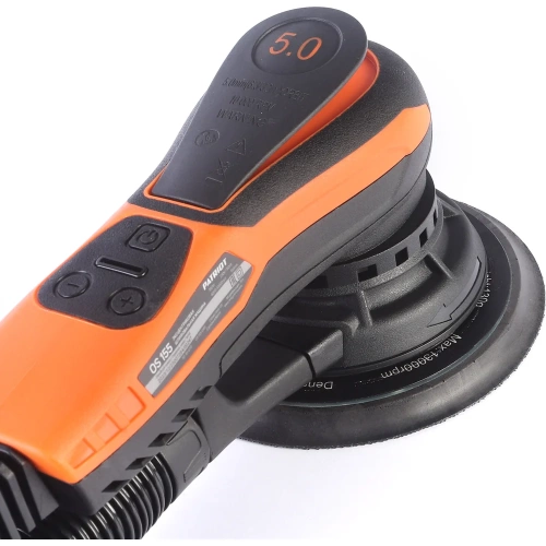 Машина эксцентриковая шлифовальная Patriot OS 155, 350Вт, 150мм, 4000-10000об/мин 110301255 фото 5